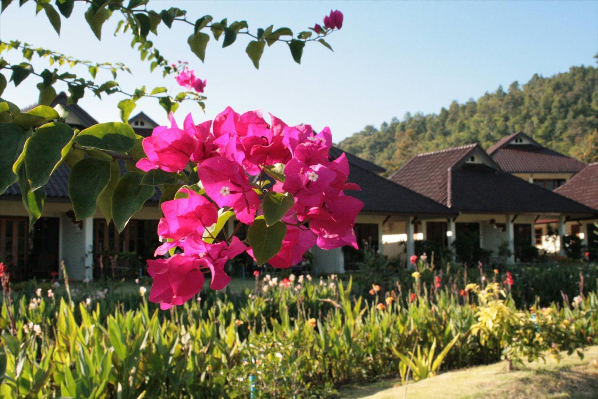 Maekok River Village Resort Mae Ai Bagian luar foto